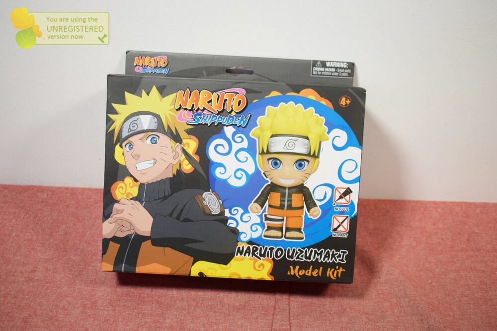 Naruto Shippuden Naruto Uzumaki Model Kit 12pc